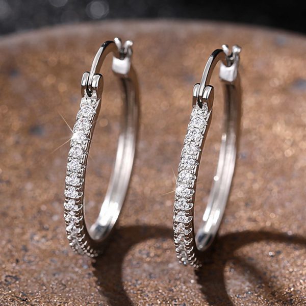 Big Circle Earrings Fashion Graceful Earring