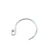 Female Dignified Sense Of Design Semi-circle Earrings