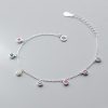 Simple Geometric Round Ornamental Stone Tassel Elegant Graceful Hand Jewelry