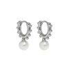 Small Design Geometric Circle Earrings