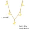 1fb1383e-d8a4-4b29-9e47-bfab41207109.jpg Cut Glossy Butterfly Pendant Clavicle Chain Stainless Steel Necklace