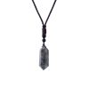 Raw Crystal Energy Stone Jewelry Pendant Necklace