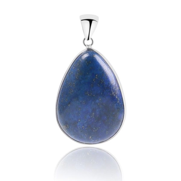 Natural stone necklace semi-precious stone drop pendant