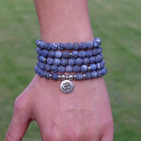 Natural stone 108 beads bracelet