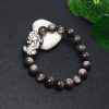 Fu Jingyuan Jewelry Silver and Stone Pixiu Bracelet