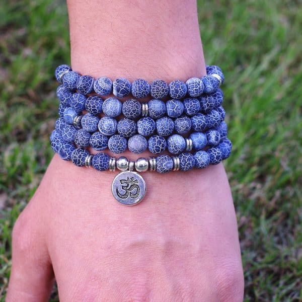 Natural stone 108 beads bracelet