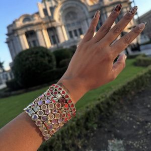 Women's Heart-shaped Zircon Fashion Simple Bracelet