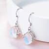 Moon Stone Drop Earrings
