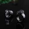 Natural Gold Sheen Obsidian Pixiu Ring Thumb Ring Domineering