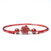 Fashion Personality Natural Cinnabar Anklet Bracelet