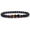 Glitter stone volcanic stone bracelet