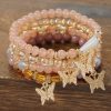 Women's Crystal Multi-layer Beaded Bracelet