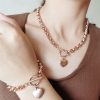 Bracelet necklace set