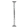 Five Petal Flower Shadow Metal Chain Watch Band