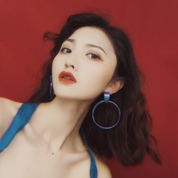 Big circle exaggerated Earrings