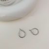 Gold Small Circle Fashion Exaggerated Earrings
