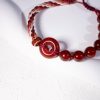 Red Agate Carrying Strap Jade Bracelet