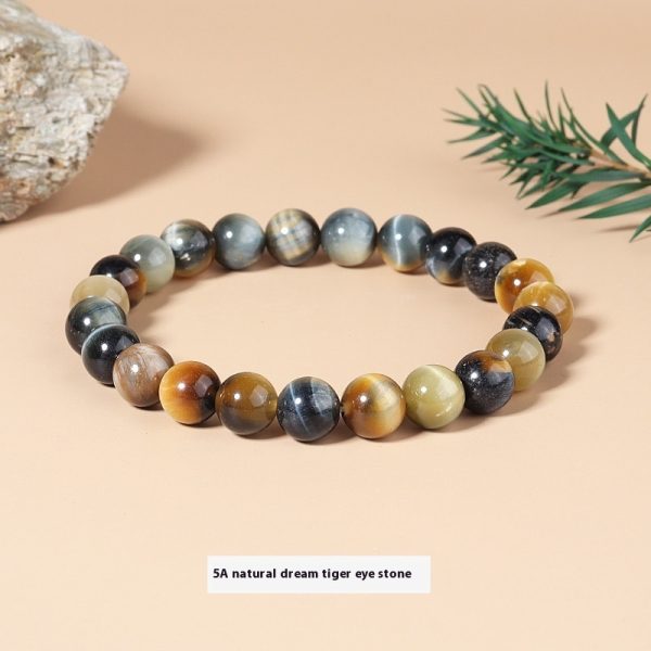 Natural Crystal Tigereye Agate Bracelet