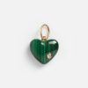 Love Natural Stone Pendant Color Ornament