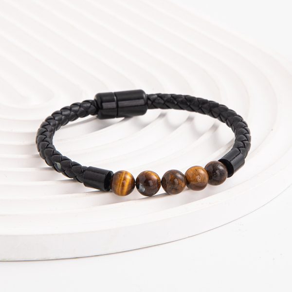 Fashion Personality Men's Stone Beaded Bracelet