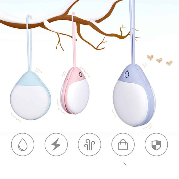 Water drop portable female charger