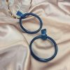 Big circle exaggerated Earrings