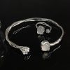 Flower Bud Moonstone Special-interest Design French Gemstone Ring For Women