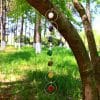 Crystal Stone Wind Chimes Pendant
