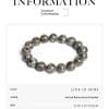 Natural Flame Stone Bracelet Ornament