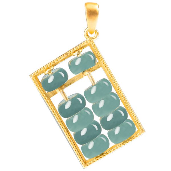244c7c32-c2a7-4dbe-ad67-fb653ac7ac0e.jpg Women's Jade Blue Water Jade Abacus Pendant