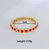 Women's Heart-shaped Zircon Fashion Simple Bracelet