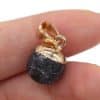 Natural Stone Semi-precious Stone Small Bean Shaped Pendant Handmade Necklace