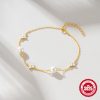 247b4890-20d4-4beb-a880-448a5aedd6bf.jpg S925 Sterling Silver Leaf Grass Pearl Fashion Temperamental Bracelet