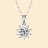 Temperament 925 Silver Moissanite Necklace