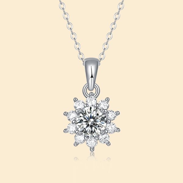 Temperament 925 Silver Moissanite Necklace