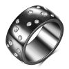 Starry With Diamonds Titanium Steel Couple Couple Rings
