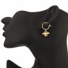 Bee Insect Ear Drop Earrings