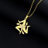 Women's Geometric Necklace Stainless Steel Pendant