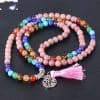 Yoga bracelet natural stone bracelet