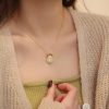Hetian Jade Maitreya Sterling Silver Necklace