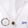 Natural Stone Beaded Necklace Set