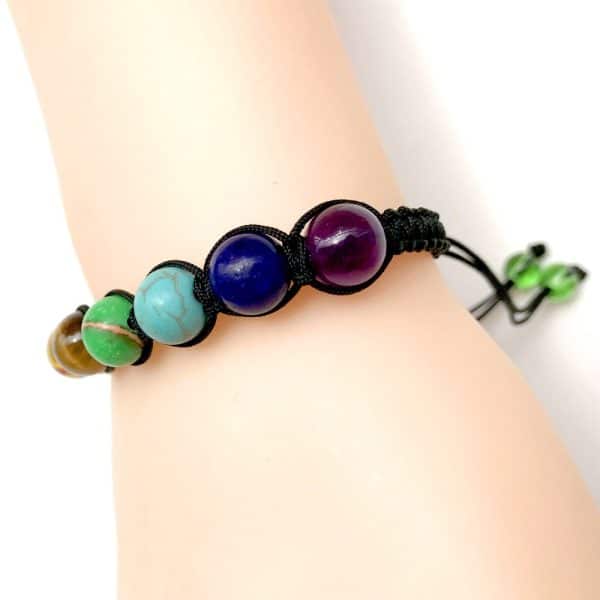 Seven-color rainbow stone