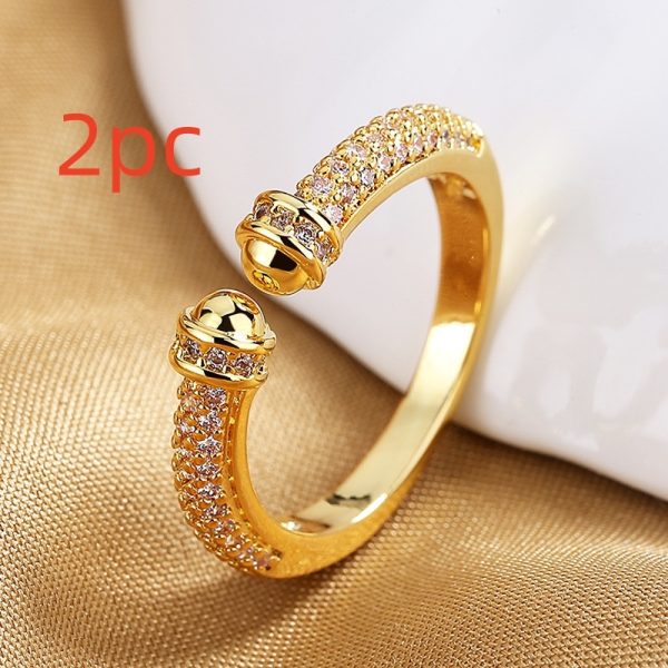 Personality Stylish Opening Special-interest Design Cold Style Temperament Ring