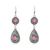 Colorful drop earrings