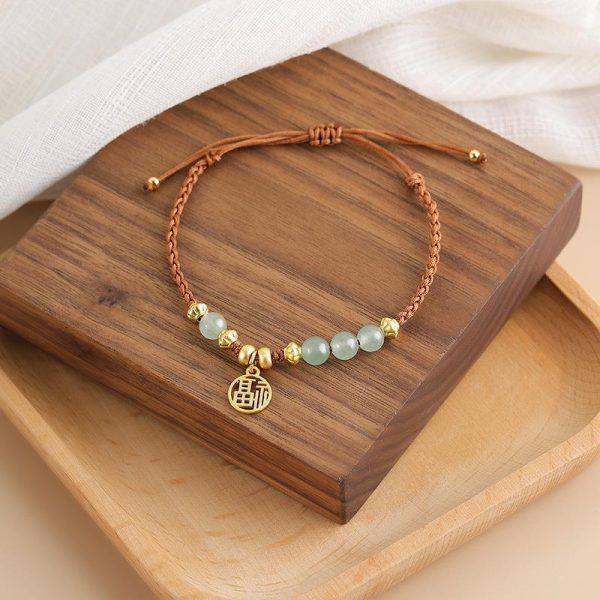 Telescopic Woven Hand Strap Trendy Bracelet