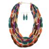 Fashion Color Beads Multi-layer Jewelry Set