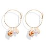 Shell Scallop Earring Set