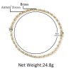 Fashion 6mm Star Zircon Tennis Chain Necklace For Men