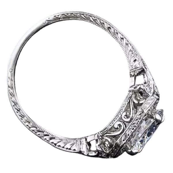 Women's Fashion Personality Eight Arrows Zircon Ring