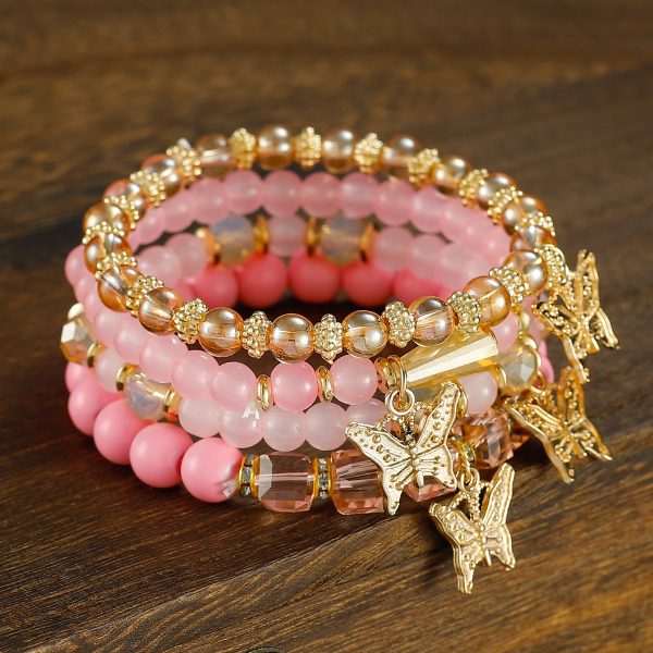 Women's Crystal Multi-layer Beaded Bracelet